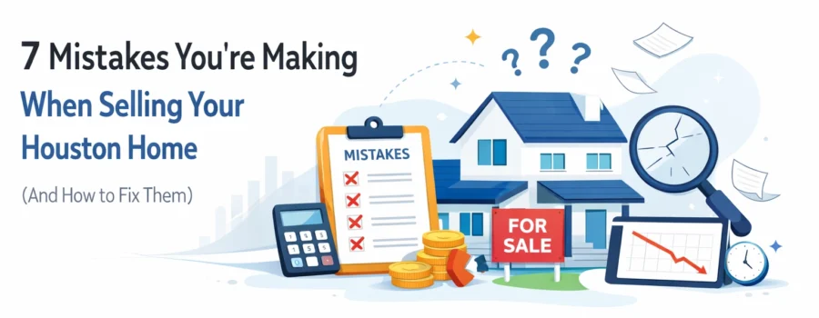 7 Mistakes You’re Making When Selling Your Houston Home (And How to Fix Them)