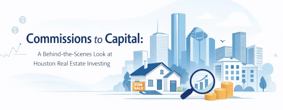 Commissions to Capital: A Behind-the-Scenes Look at Houston Real Estate Investing