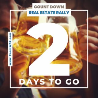 2 DAYS TO GO until The Real Estate Rally! 🍺⏳ ONLY 25 TICKETS LEFT! 🚨 Get yours now and meet us at Frost Town Brewing on Tuesday, Feb. 21st! Link in bio! 🔗