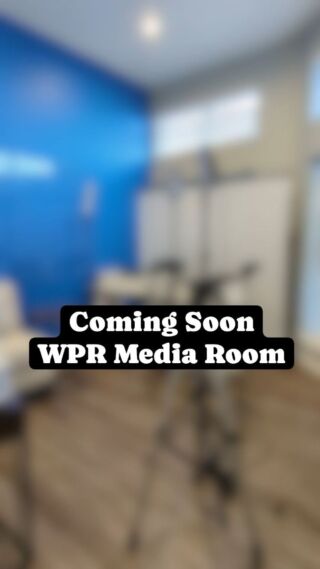 Coming soon to the WPR...a dedicated Media Production Room for our agents and business partners.

We can't wait to see our agents create content for their social media pages!